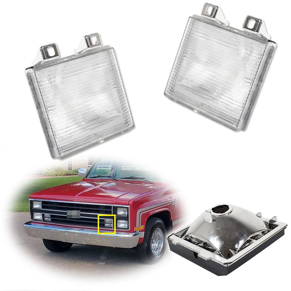 Clear Turn Signal Side Marker Lamp for Chevy GMC Pickup Truck