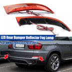LED Rear Bumper Reflector Tail Brake Light Lamp for BMW E70 X5 (2011–2013)