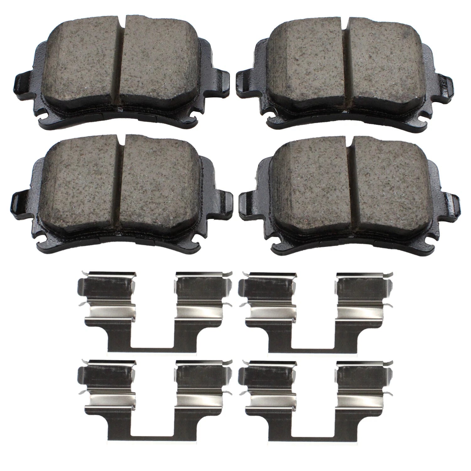 Akebono Euro Ceramic Rear Brake Pads for Audi A3 A4 Q3 Quattro, VW Jetta Passat GTI Rabbit (2006–2020)