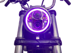 5.75" Headlamp with Mounting Ring - Chrome for Custom Dynamics (PG-575-C)