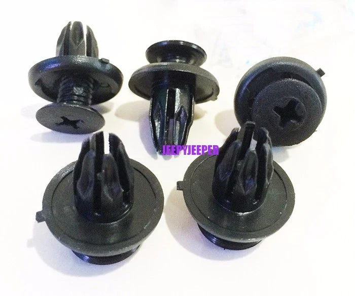 10 x Honda Civic 10mm Hole Front Rear Bumper Push Rivet Lock Clip