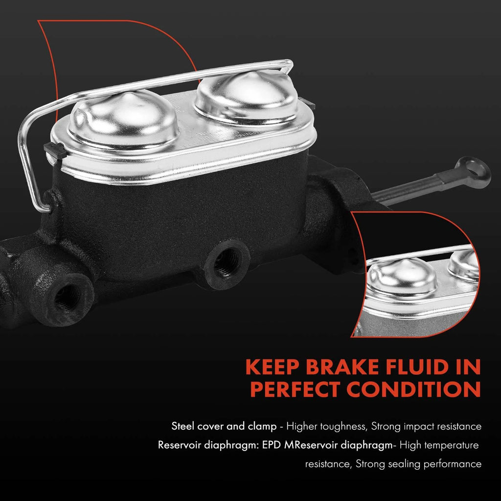 Brake Master Cylinder with Reservoir for Chevrolet Chevette (1983–1987)