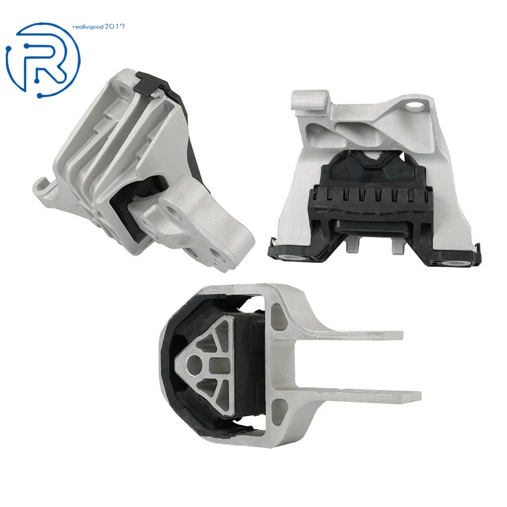 Set of 3 Engine and Transmission Mounts for Dodge Dart (2013–2016)