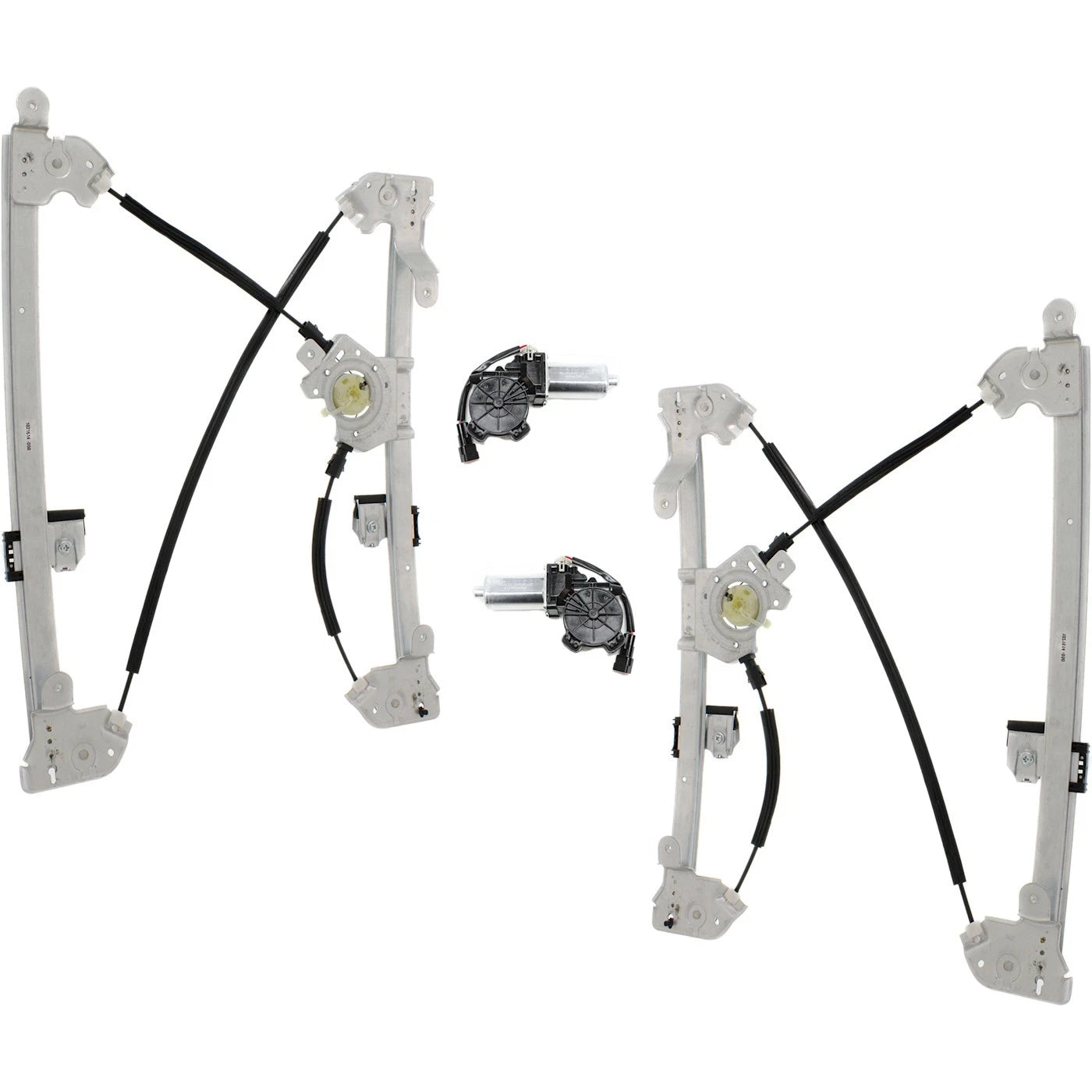 Set of 4 Window Regulators for Ford F-150 (2004–2006)