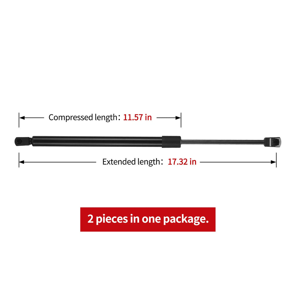 2x Hood Lift Support Struts for 1999–2007 Ford Super Duty (F-250–F-550)