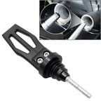 CNC Black Engine Oil Dipstick Cap Plug for Motorcycle Crankcase Gauge