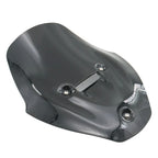 Black Front Fairing Windshield Screen for Ducati Diavel (2023-2025)