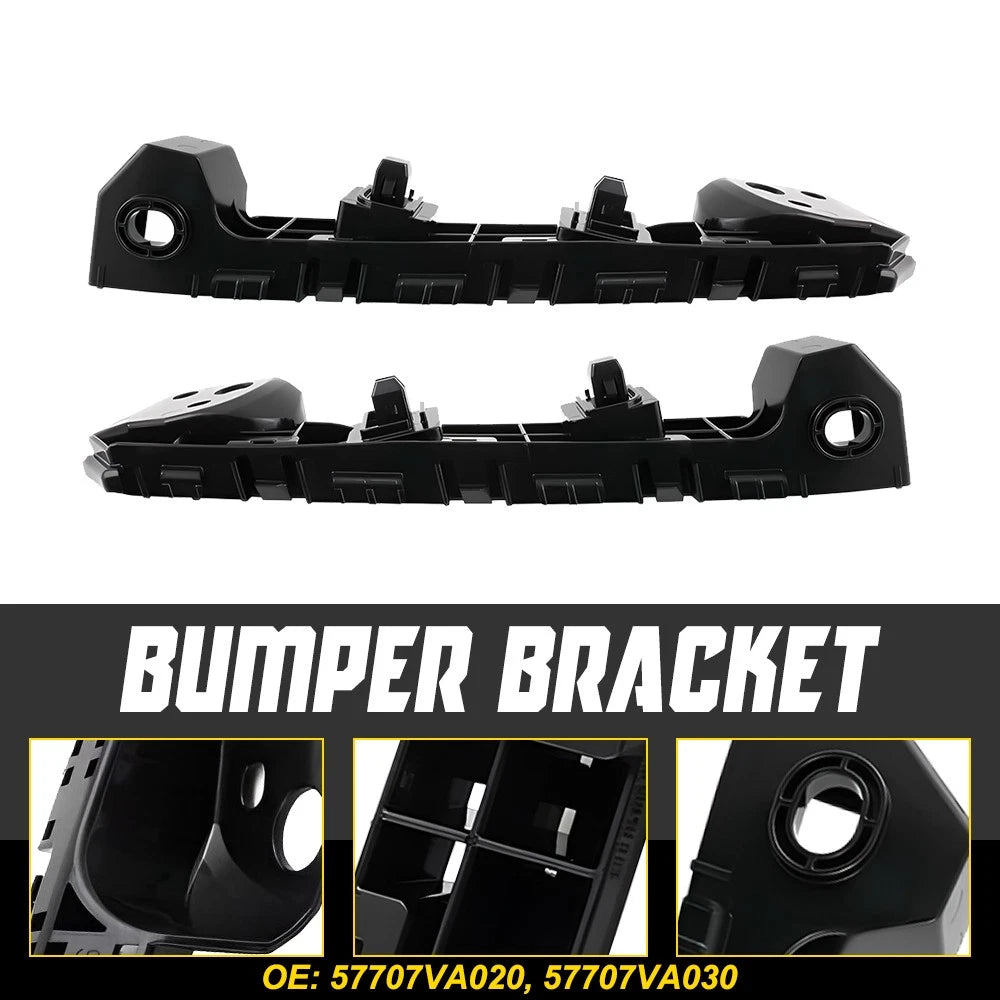 Set of 2 Front Bumper Bracket Supports for Subaru WRX (2015–2021)