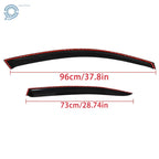 Set of 4 Window Visors for Lexus IS250 IS350 ISF Sedan (2006–2012) Rain Guard