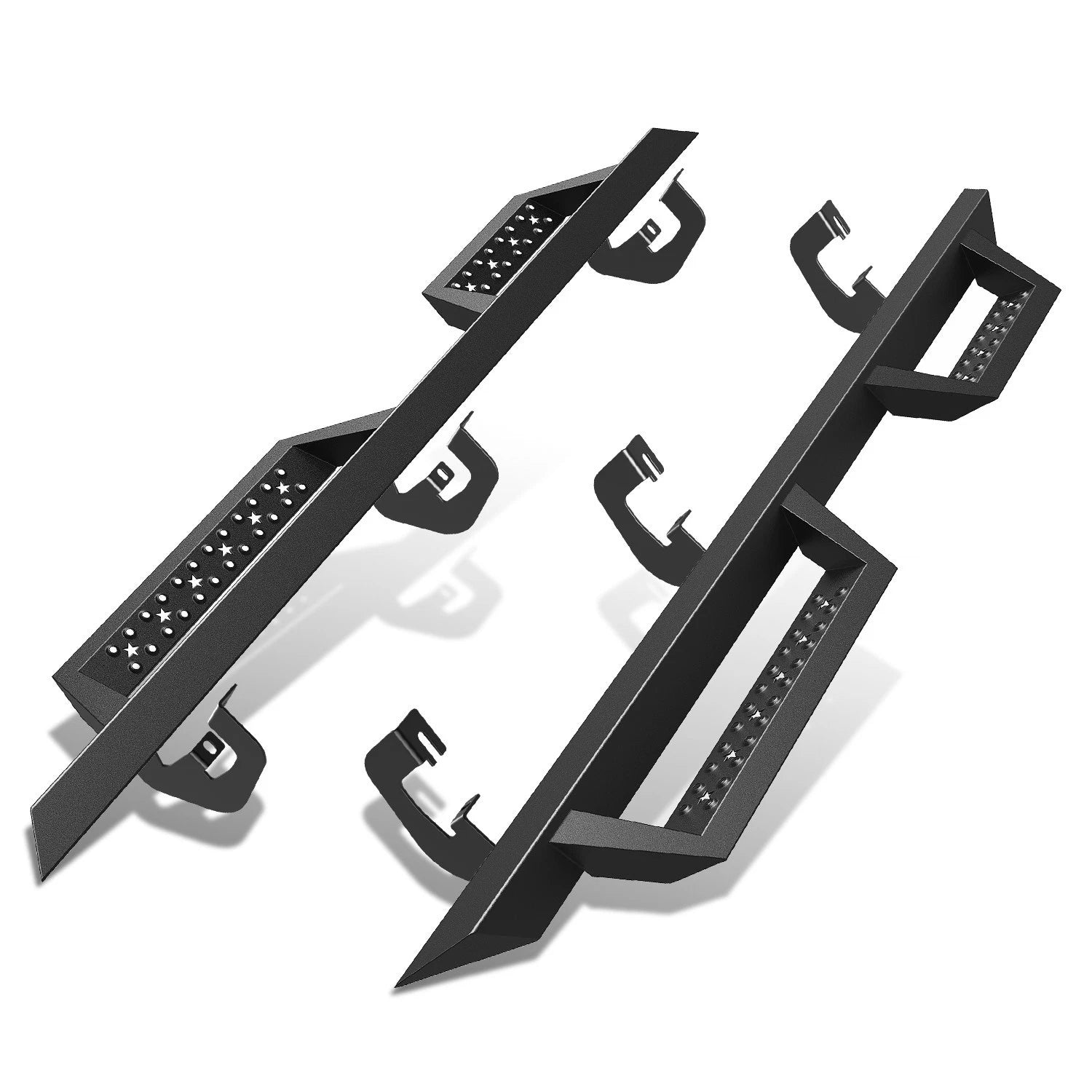 Set of 2 Side Step Running Boards for Silverado Sierra Extended Cab (2007–2019)