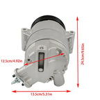 A/C Compressor with Clutch for GMC Terrain (2015-2017) & Chevrolet Malibu (2013-2016)