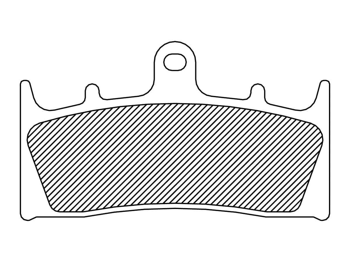 Organic Brake Pads for Buell (FAD424)