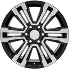 20 Inch Machined Black Wheel for 2003–2014 Chevy Express 1500