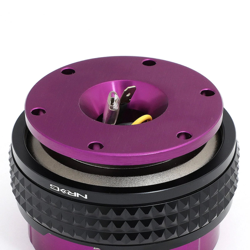 NRG Innovations SRK-210PP-BK Quick Release Steering Wheel Kit for Universal (Gen 2.1)