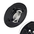 Silver Fuel Gas Tank Cap Cover for APRILIA RSV1000 (2004-2008) Tuono V4R (2011-2017) RSV4 R