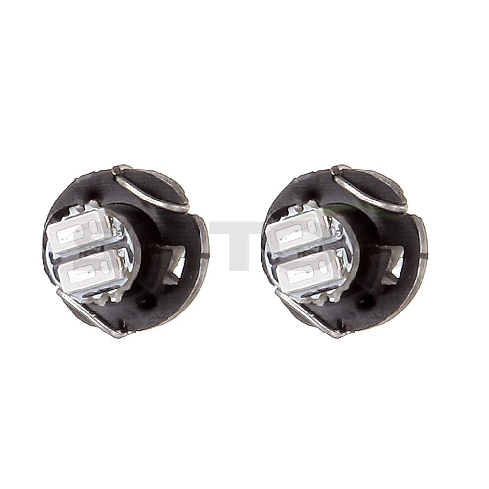 Set of 4 Blue T3 Neo Wedge LED Dash HVAC A/C Light Lamps