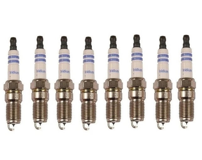 Set of 8 Bosch Iridium 9606 Spark Plugs for Cadillac Ford Lincoln Mercury Buick
