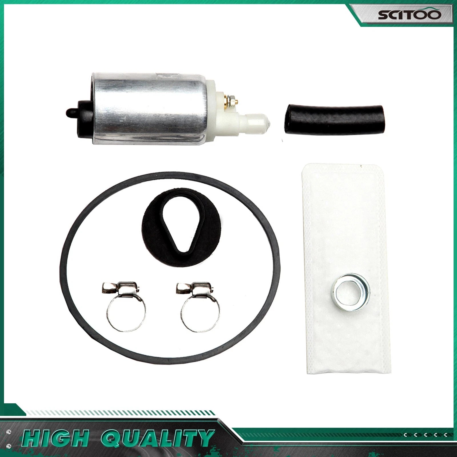 12V Electric Fuel Pump for Volvo Mazda Alfa Romeo Saab L4 (E8778)