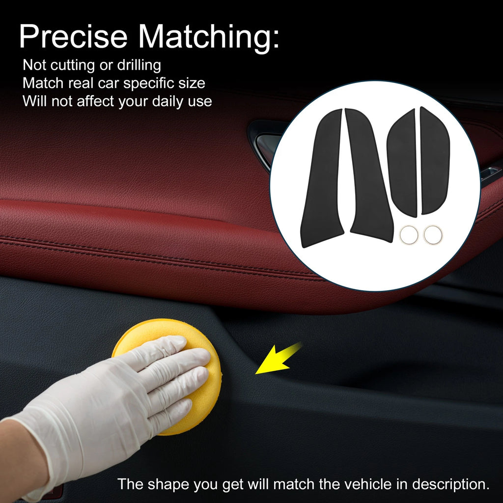 Set of 1 Car Door Anti Kick Pad Sticker Protector for Toyota RAV4 (2013–2019)