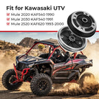 2X Front Wheel Brake Drums Hub for Kawasaki Mule KAF540 KAF620B (2020–2030)