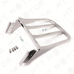 Skull Sissy Bar with Luggage Rack for Harley FXST FLST (1984–up)