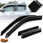 In-Channel Window Visors for Toyota Tundra CrewMax (2022–2026)