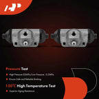 2X Rear Drum Brake Wheel Cylinder for Chevy Blazer S10 GMC Safari (1995–2005)