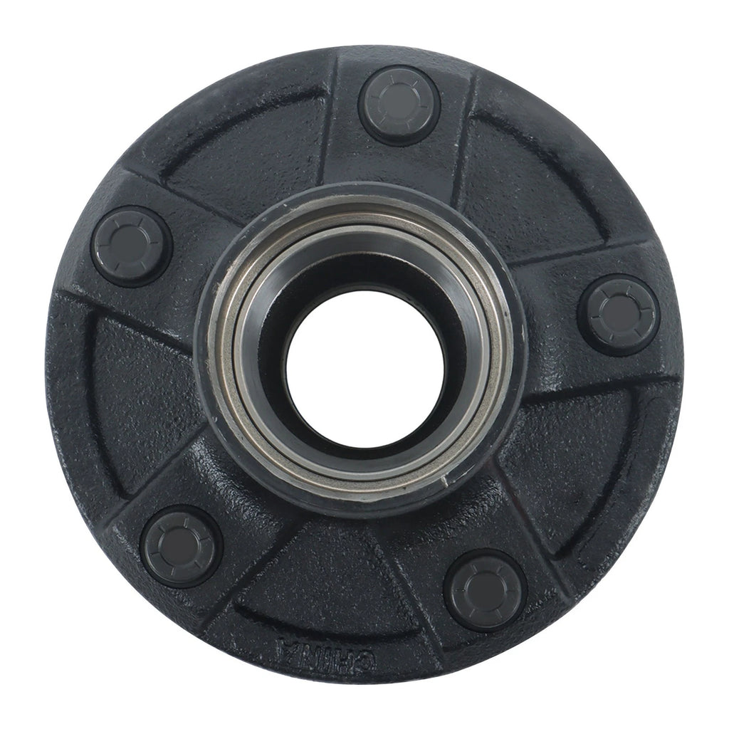2 Pack Round Spindle for Trailer Hub and Brake Assembly 5 on 5"