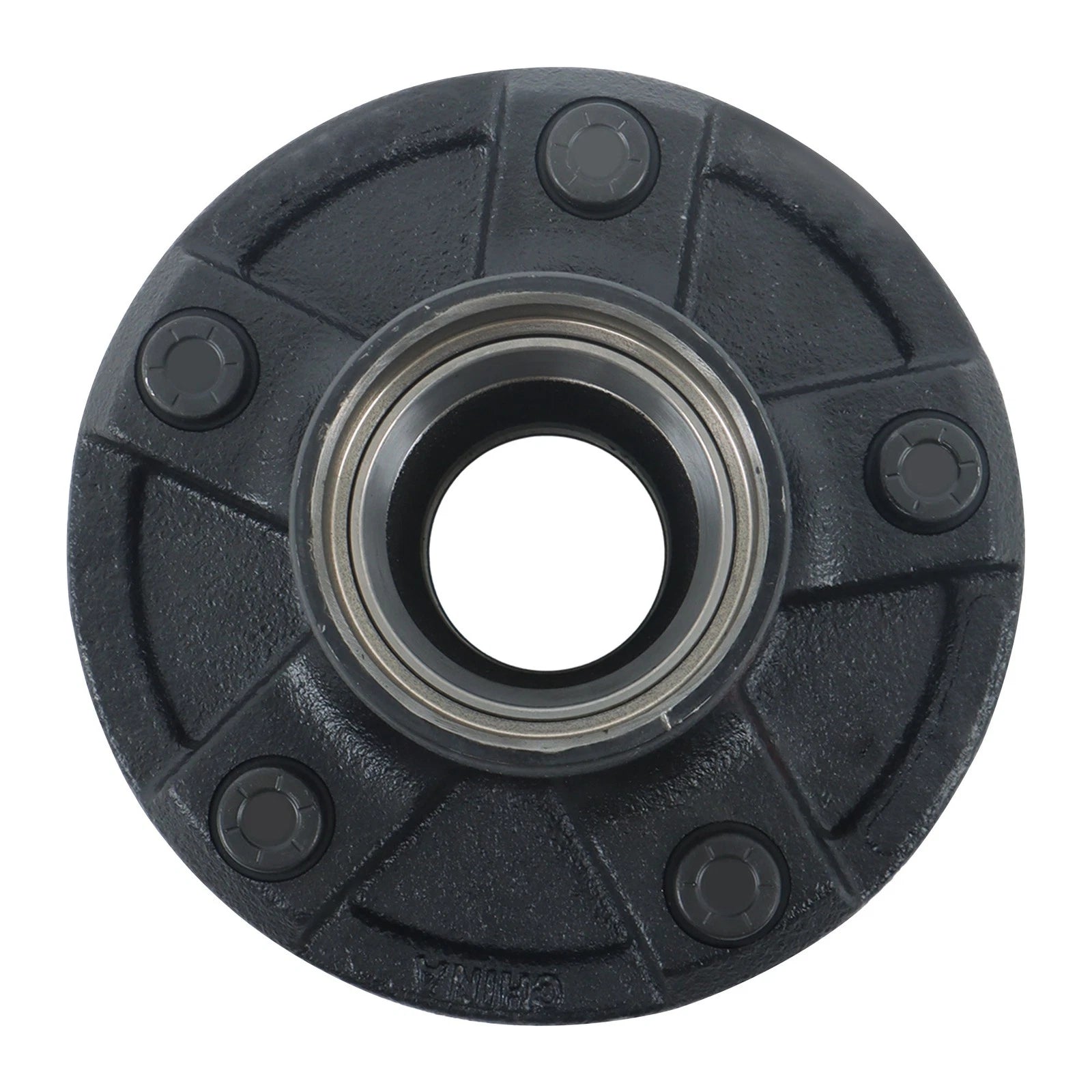 2 Pack Round Spindle for Trailer Hub and Brake Assembly 5 on 5"
