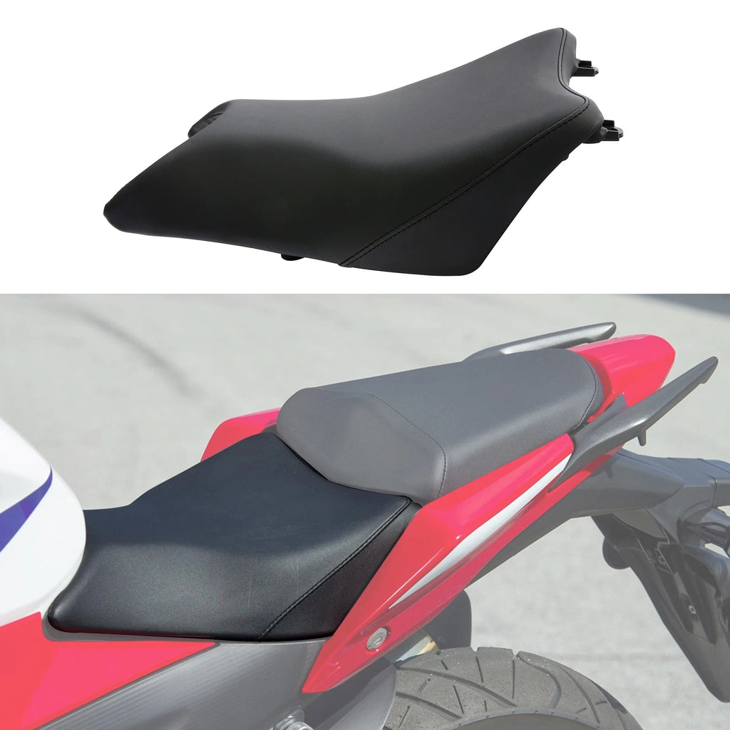 Front Rider Driver Seat Cushion for Honda CBR300R (2015–2023) Black