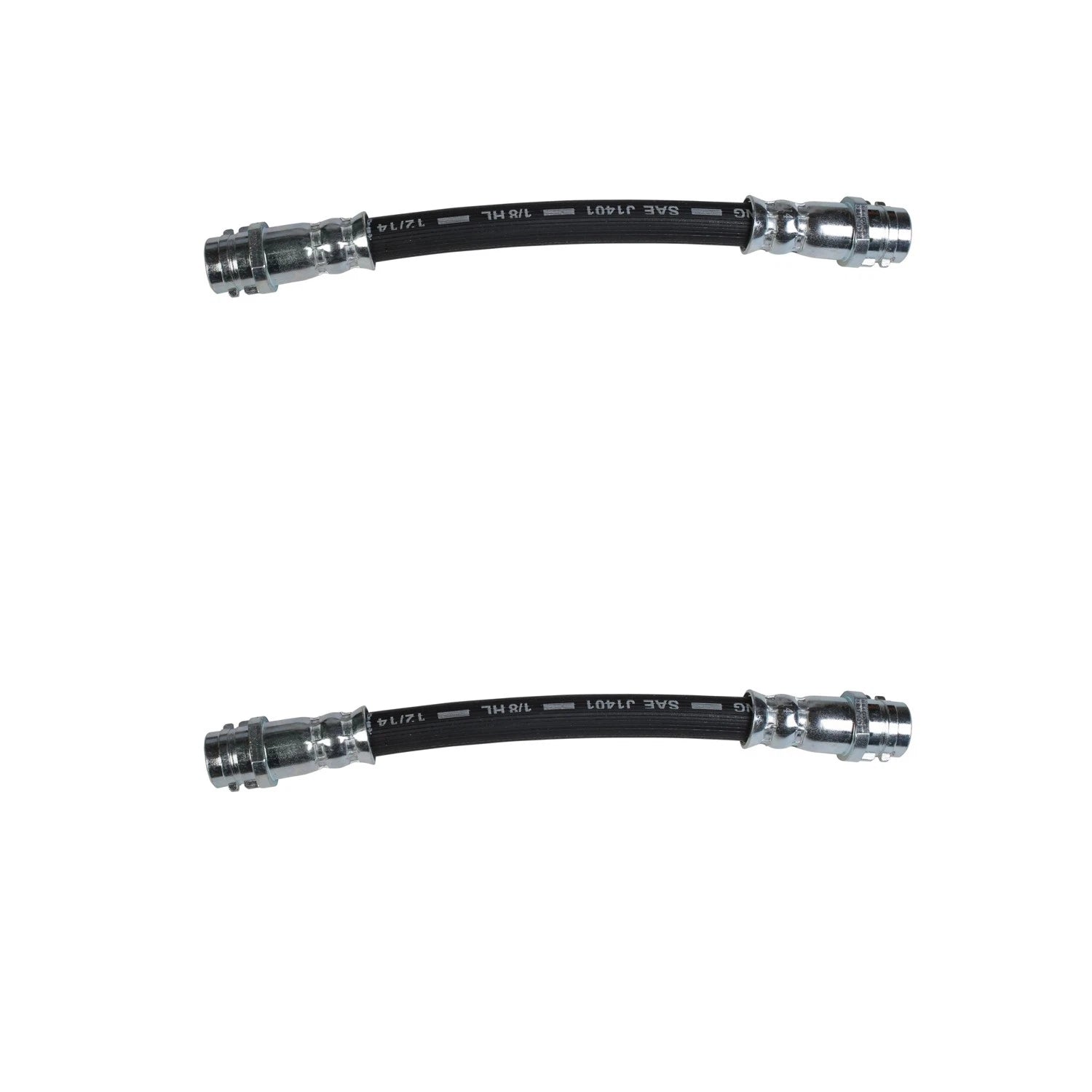 Set of 2 Rear Inner Brake Hydraulic Hoses for Volkswagen A1 Beetle (1968–1979)