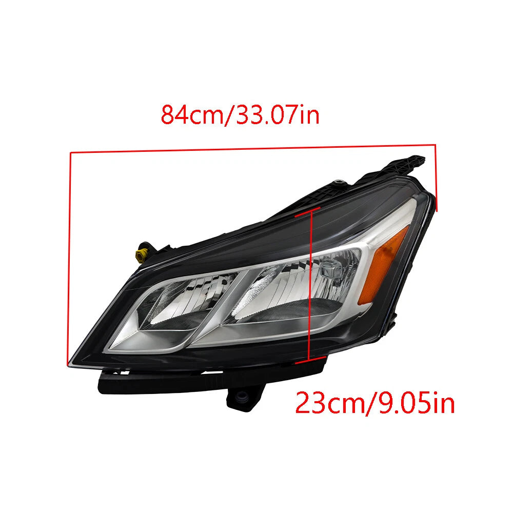 LH Headlight for Chevy Traverse (2013-2017) Halogen Clear