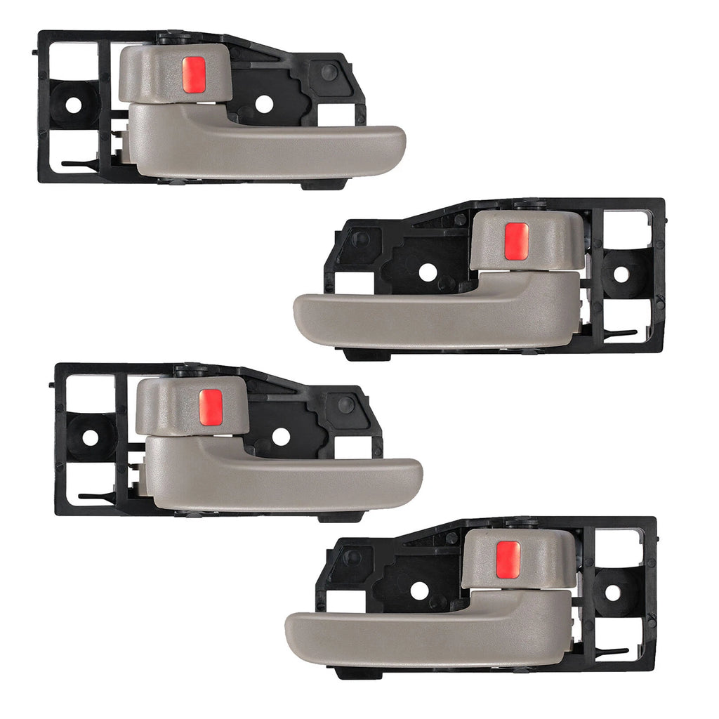 Inside Front Left & Right Beige Interior Door Handle for Toyota Tundra (2000–2006)