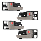 Inside Front Left & Right Beige Interior Door Handle for Toyota Tundra (2000–2006)