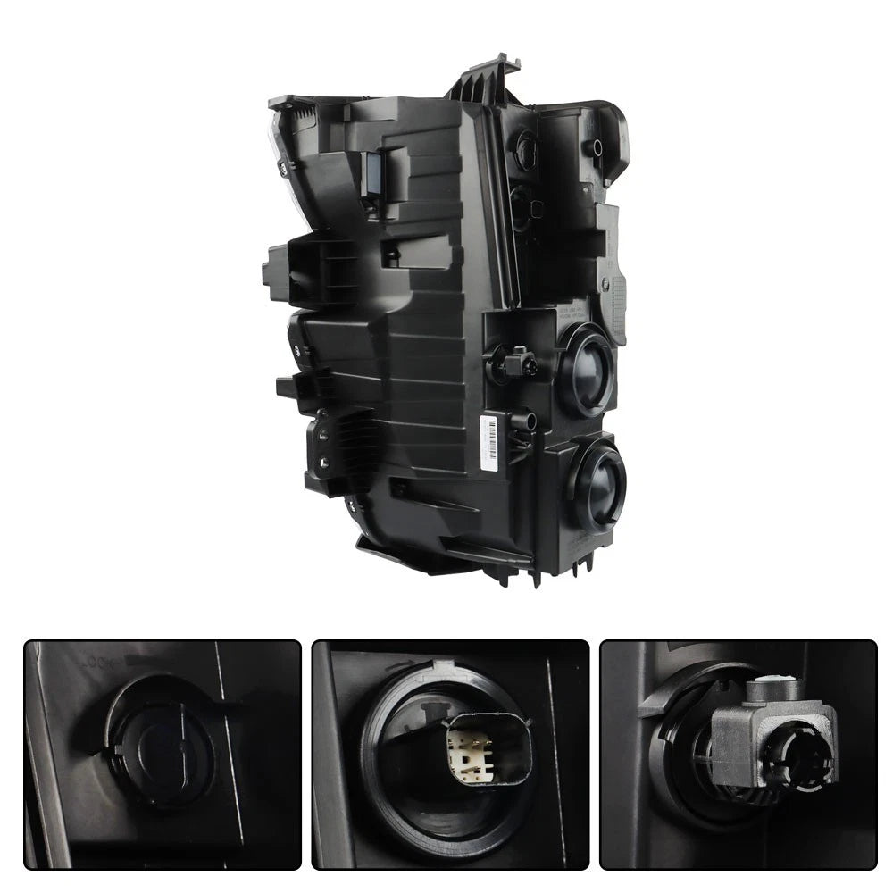 Passenger Headlight for Chevy Silverado 2500HD 3500HD (2020â2023)