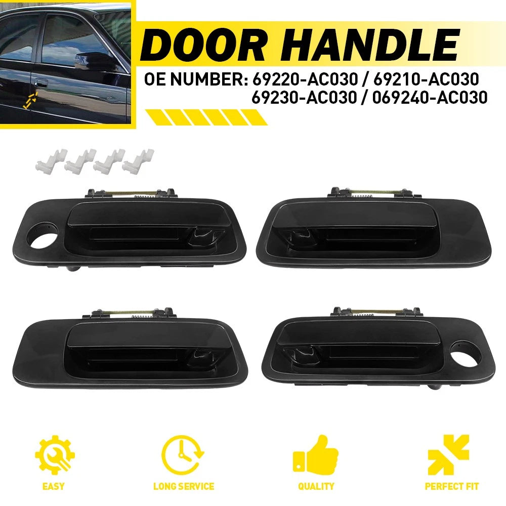 Set of 4 Outside Door Handles for Toyota Avalon (2000–2004)