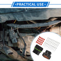 10 Pin Front Headlight Connector Plug for Hyundai Reina, Kia (1 Set)