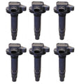 Set of 6 Denso Direct Ignition Coils for Ford Edge Flex Mustang Lincoln MKX MKT (2007–2019)
