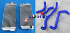 Aluminum Radiator + Black Hose for Honda ATC250R (1985-1986)