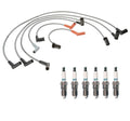 Denso 8mm Wire Set & 6 Iridium TT Spark Plugs for Ford Mercury V6 (3.9-4.2)