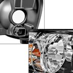 Set of 2 Halogen Headlights for Ford Escape (2005–2007)