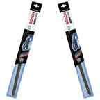 Front Pair Bosch Aerotwin Wiper Blades for Mazda Premacy CP 2001~2003
