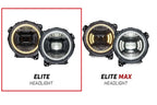 LED Headlights Elite Replacement for 2018-2023 Jeep Wrangler JL (Pair)