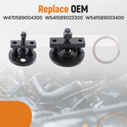Front Rear Main Oil Seal Kit for Detroit Diesel DD13 DD15