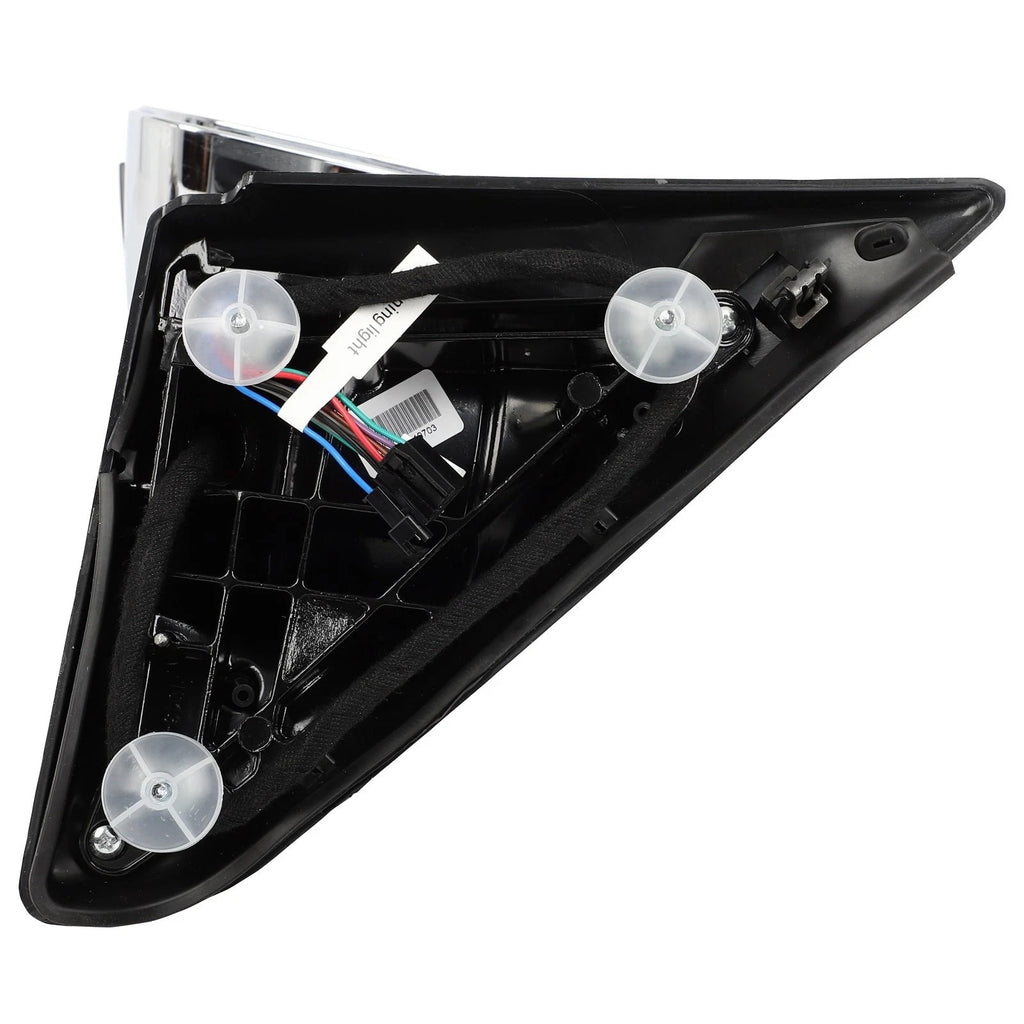 2X Power Heated Chrome Signal Puddle Light Tow Mirrors for Dodge RAM 1500-3500 (2002–2023)