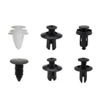 100x Push Retainer Pins for Bumper Door Trim Panel Fasteners - Mixed Size