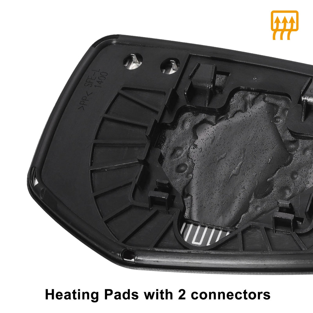 Left Side Heated Blue Mirror Glass for Honda Odyssey (2006–2008)