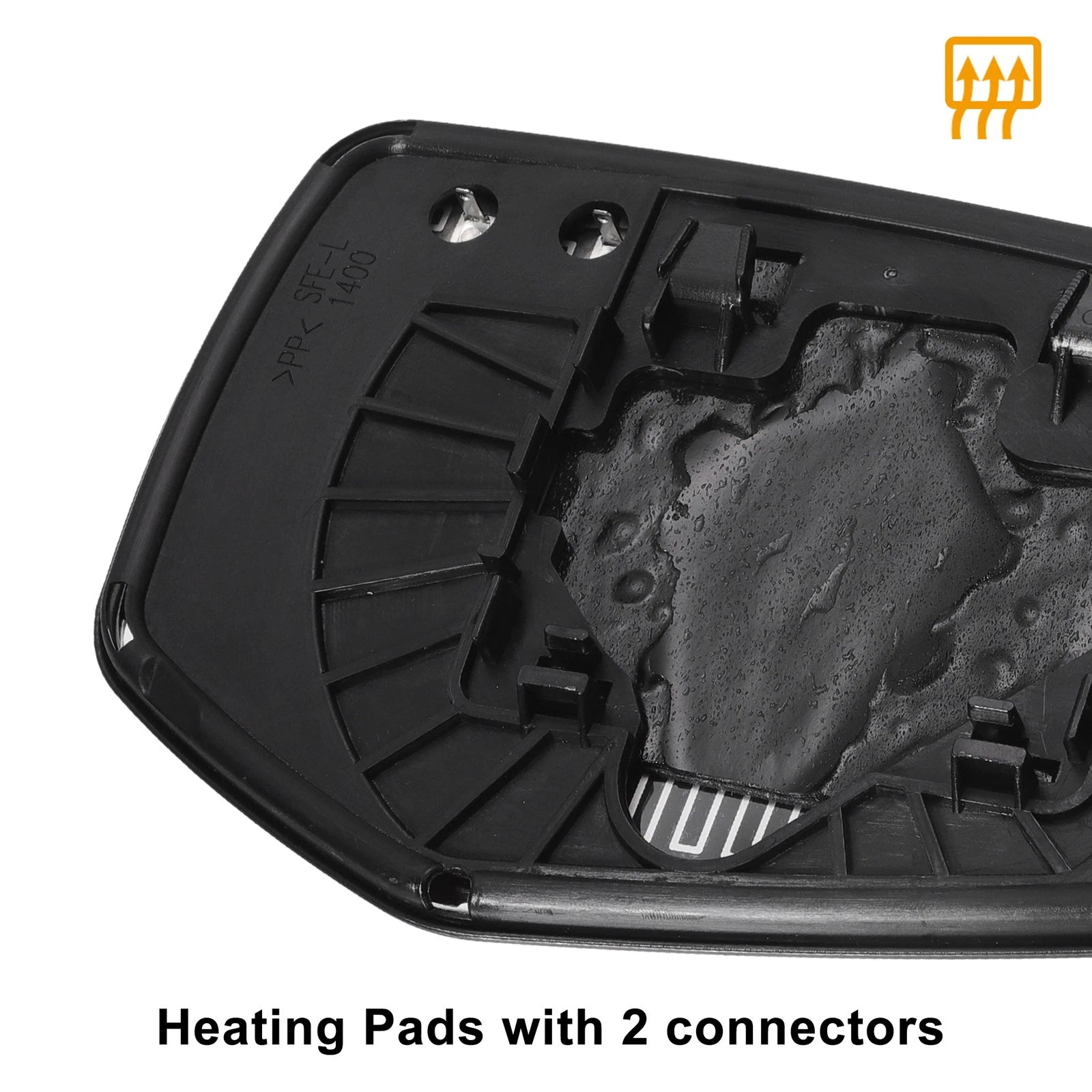 Left Side Heated Blue Mirror Glass for Honda Odyssey (2006–2008)