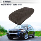 Center Console Cover for BMW X1 (2016–2022) Deep Brown 1 Pc