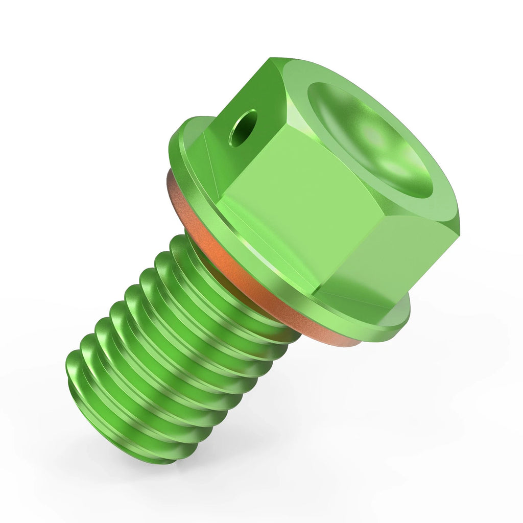 Magnetic Oil Drain Bolt for Kawasaki KX125 KX250 KX250F KX450F (1985–2018)